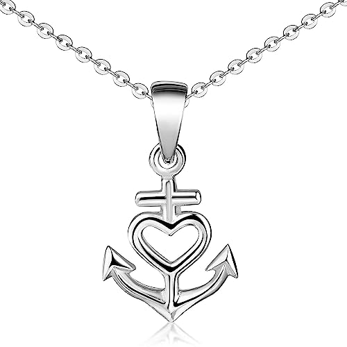 Materia Damen Kette Silber 925 mit Anhänger...