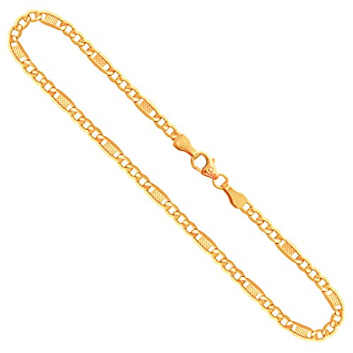 EDELIND 333 Gold Kette Herren 3.5 mm Länge 50cm...