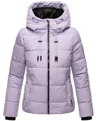 MARIKOO Damen Winterjacke Steppjacke warm mit...