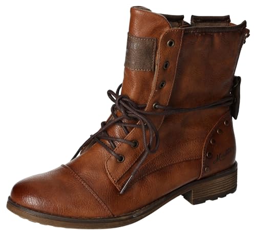 MUSTANG Damen Stiefelette, Cognac, 38 EU