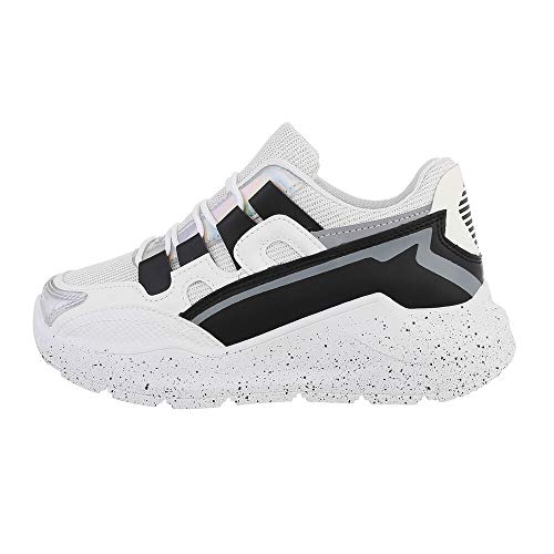 Ital Design Damenschuhe Freizeitschuhe Sneakers...