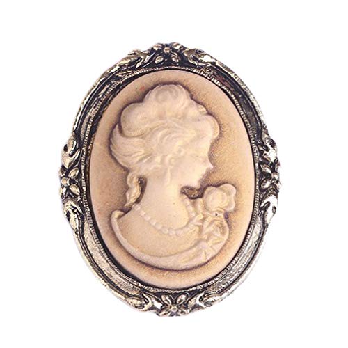 YAZILIND Elegante Brosche im Retro-/Vintage-Stil,...