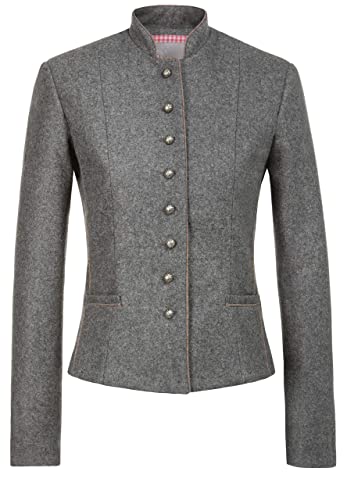 Stockerpoint Damen Jacke Ora Trachtenjacke, Grau...