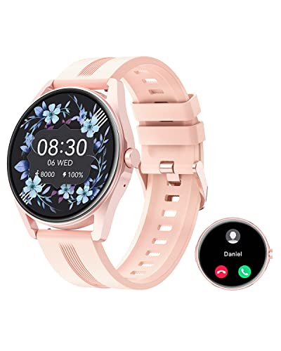 HUAKUA Smartwatch mit Telefonfunktion,Smartwatch...