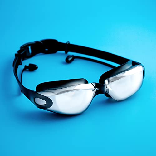 PRECORN UV Schutz und Antibeschlag Schwimmbrille...