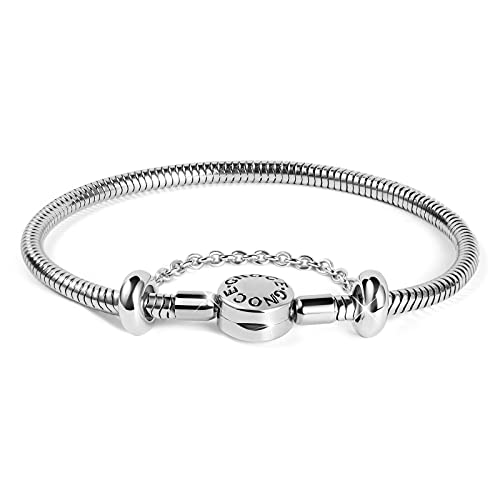 Gnoce Edelstahl Charms Armband'Verblasst nicht'...