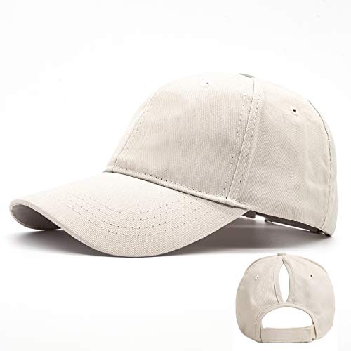 Ruyosn Basecap Damen Cap Zopf High Ponytail Cap...