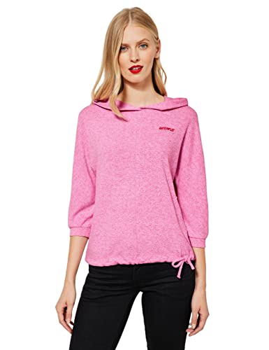Street One Damen A318658 Kapuzenshirt, pink Crush...