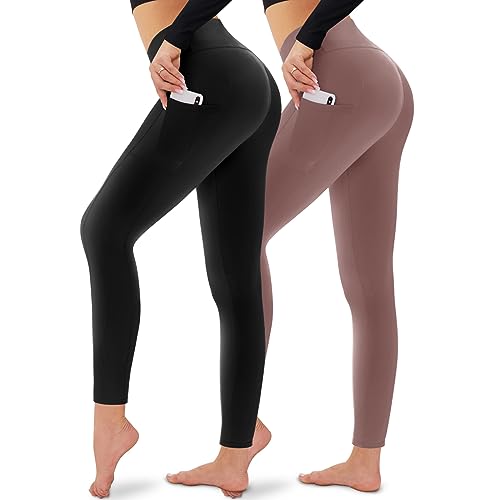 Campsnail Leggings für Damen mit Taschen High...