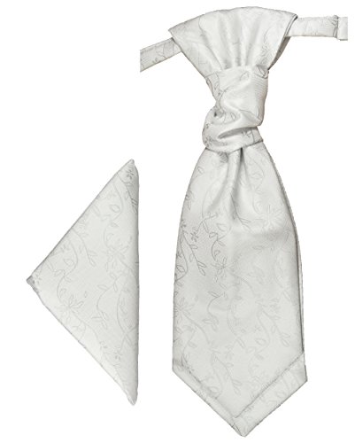Paul Malone Plastron Set weiss 2tlg Plastron mit...