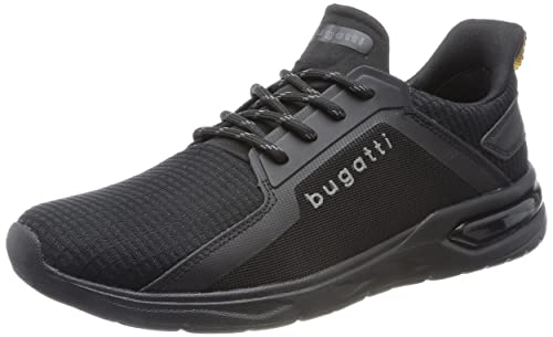 Bugatti Herren Nubia Slipper, Black, 42 EU