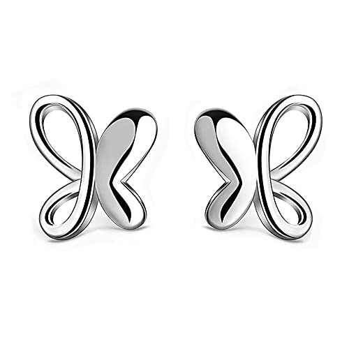 Ohrringe Silber 925 Damen Schmetterling...