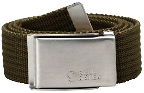 Fjällräven Merano Canvas Gürtel, Dark Olive,...