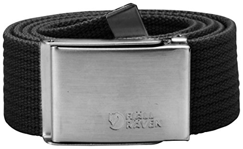 Fjällräven Merano Canvas Gürtel, Schwarz (Black...