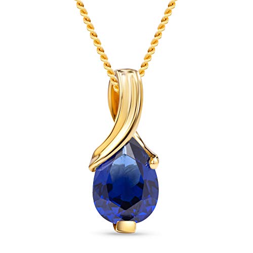 Miore Schmuck Damen Halskette mit Anhänger...