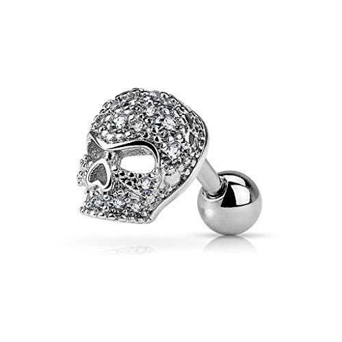 BlackAmazement 316L Edelstahl Cartilage Tragus...