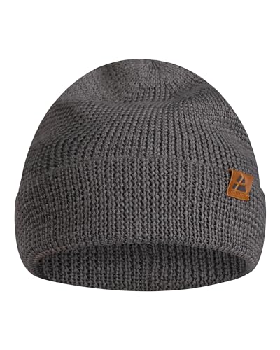 DANISH ENDURANCE Beanie aus Merinowolle (Grau)