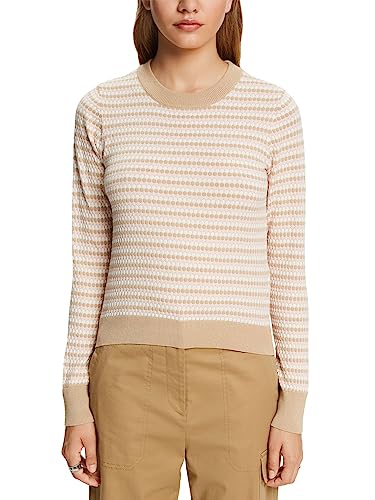 ESPRIT Mehrfarbiger Pullover, Baumwollmix