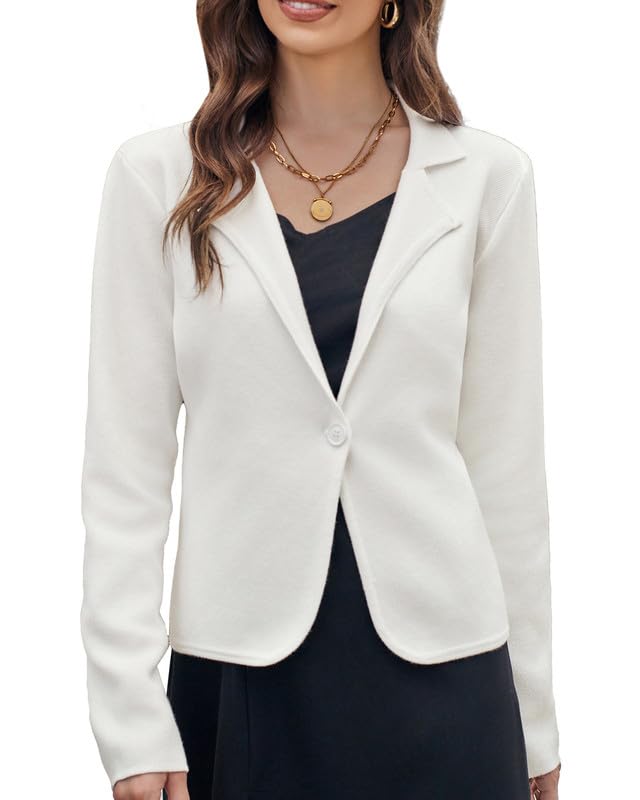 GRACE KARIN Damen Blazer Langarm Elegant Herbst...