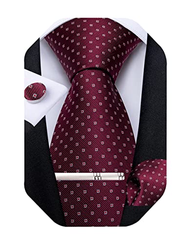 DiBanGu – Business-Krawatten-Set aus gewebter...