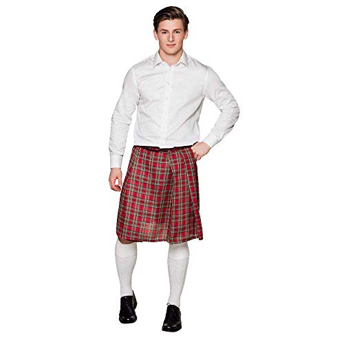 Boland 81224 - Schotten-Rock Mr. Tartan, Rot,...