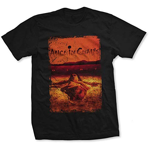 Alice in Chains Herren-T-Shirt, Schwarz,...