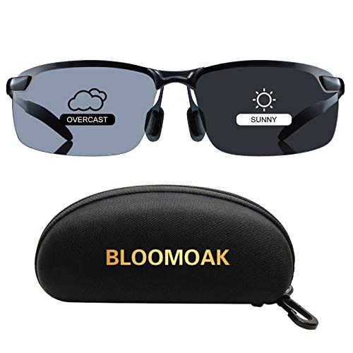 Bloomoak Sonnenbrille Fahren | Photochrome...