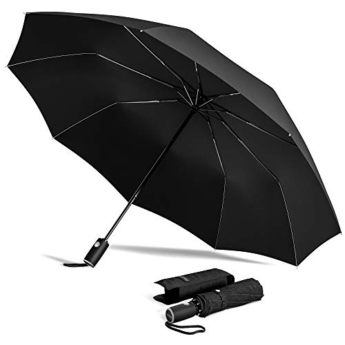Regenschirm Taschenschirm Sturmfest + Auf-Zu...