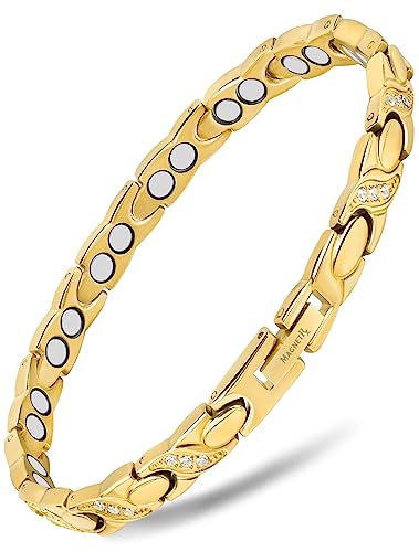 MagnetRX® Ultrastarkes Magnetarmband für Frauen...