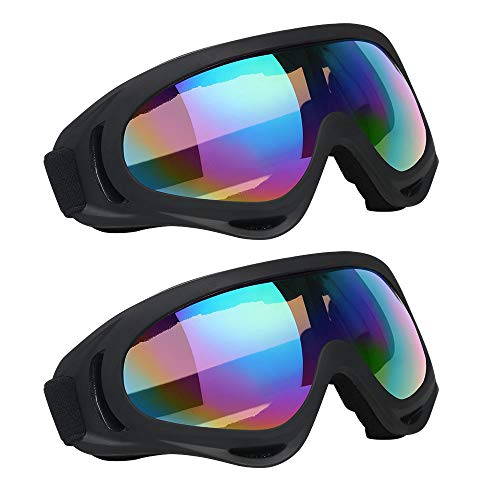 Vicloon Skibrille, 2 Stück Ski Snowboard Brille,...