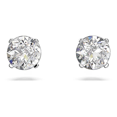 Swarovski Attract Ohrstecker, Rund, Klein, Weiss,...