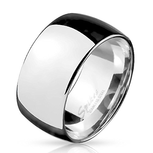 Bungsa® 67 (21.3) BREITER Edelstahlring Silber...