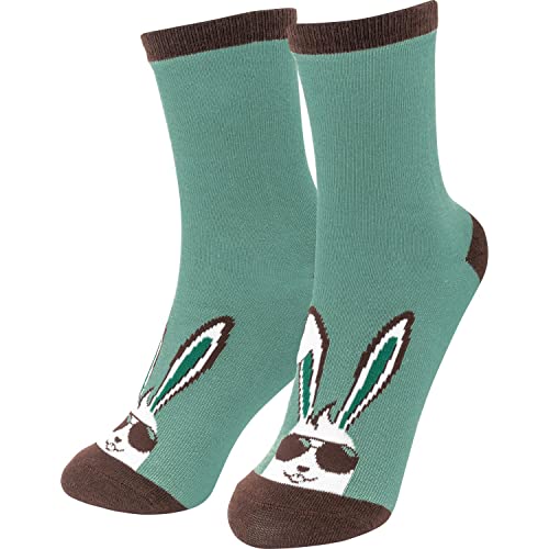 GRUSS & CO Herren 47991 Motiv Hase, Herrensocken,...