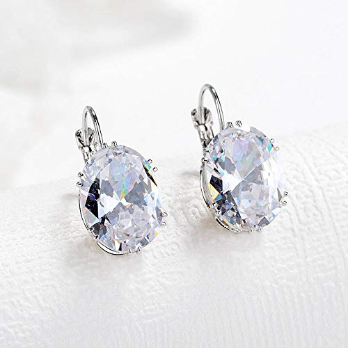 XAOQW 925 Silber Schmuck Ohrringe mit Multicolor...