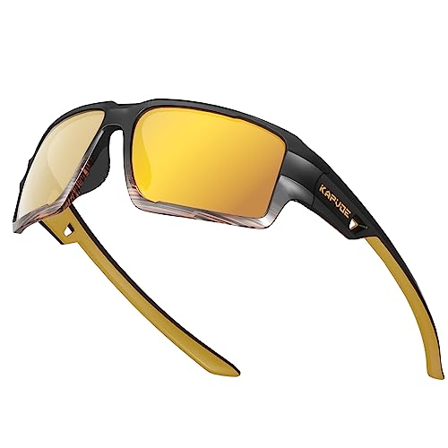 KAPVOE Polarisierte Sonnenbrillen Fahrradbrille...