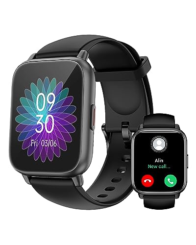 RUIMEN Smartwatch mit Telefonfunktion,Smartwatch...