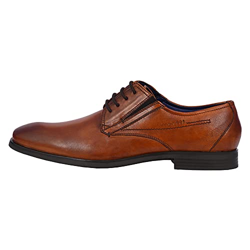 bugatti Herren Savio Evo Derbys, Cognac, 43 EU