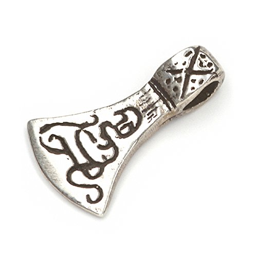 NKlaus Wikinger Axt 925 Silber Kettenanhänger 2cm...
