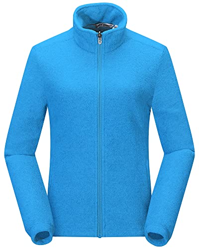 Outdoor Ventures Damen Fleecejacke mit...