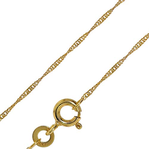 trendor Goldkette für Damen 333 Gold (8 Karat)...