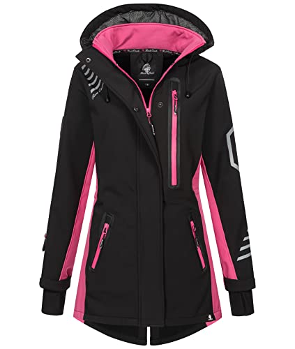 Rock Creek Damen Softshell Jacke Mantel Regenjacke...