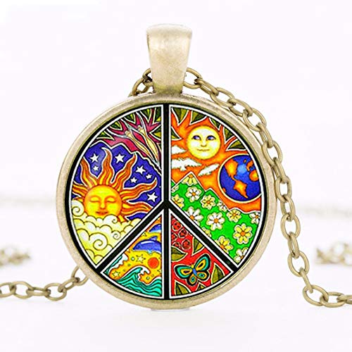 Modeschmuck, Friedenszeichen, Anhänger,...