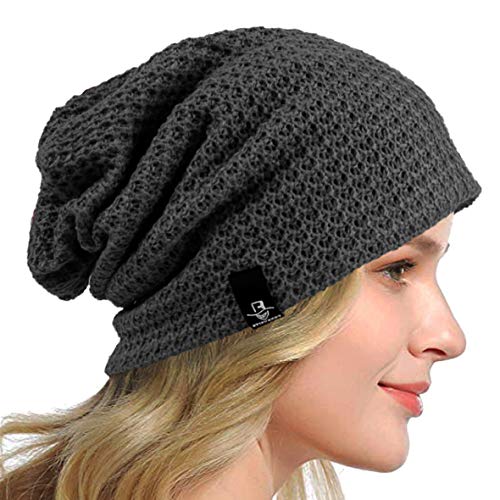 HISSHE Frauen Slouch Beanie Strickmützen...