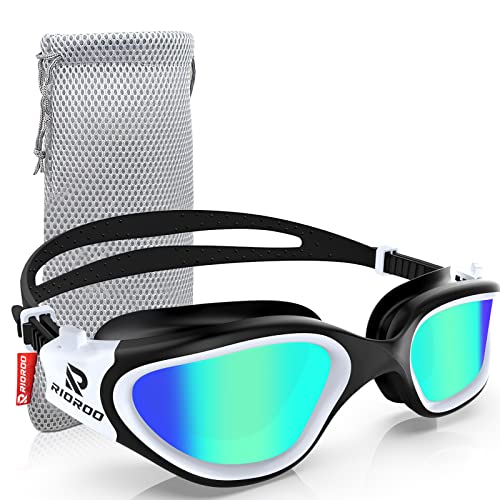 RIOROO Schwimmbrille,Polarisiert Schwimmbrille...