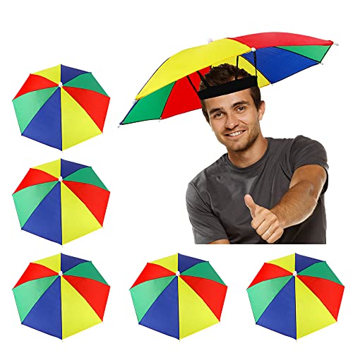 Heqishun 5 Stücke Regenschirmhut als...