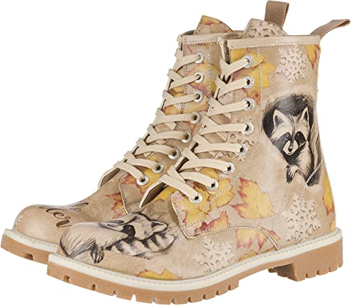 DOGO Schuhe Vegane Damen Boots Stiefeletten -...