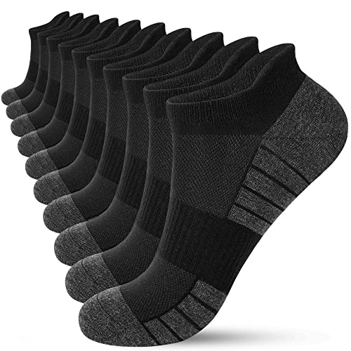 HIYATO 10 Paar Sneaker Socken Herren Damen,...