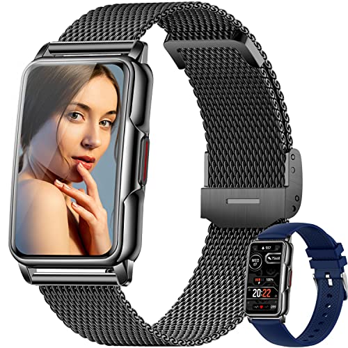 Smartwatch Damen 1,47 Zoll Armbanduhr mit IP68...