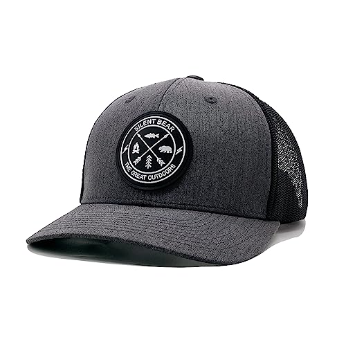 Silent Bear Trucker Cap Herren Kappen Kappe Herren...