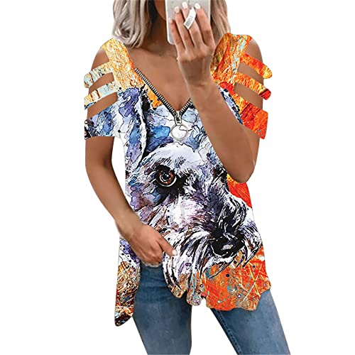 Tshirt ärmellos Damen Party Oberteile Frauen...
